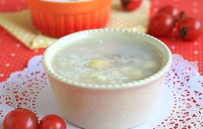 美食分享：三宝粥、海米紫菜蛋汤、补气三元汤的简单做法