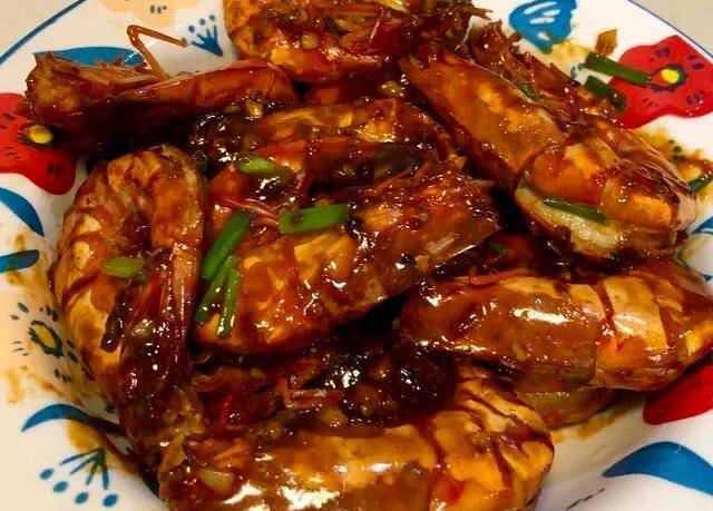 超下饭的油焖大虾：清蒸鲈鱼酒店版